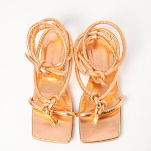 Rasteira Bottega Veneta Rosê Gold Tam. 37