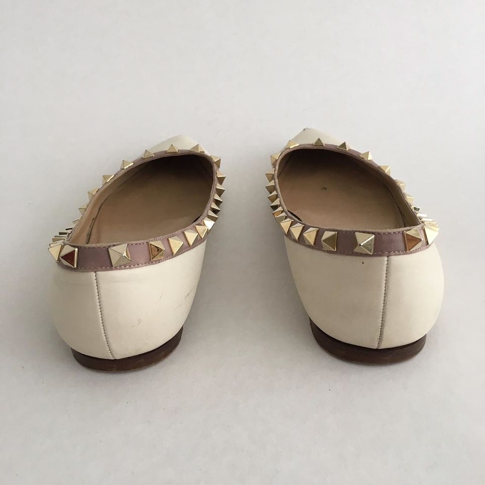 Sapatilha Valentino Rockstud Off White Tam. 36,5