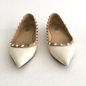 Sapatilha Valentino Rockstud Off White Tam. 36,5