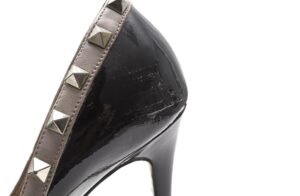 Peep Toe Valentino Preto Tam. 38,5