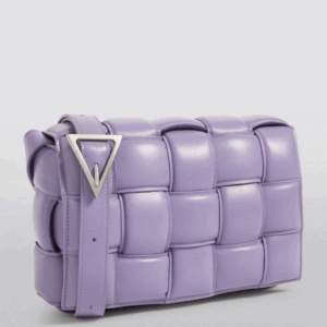 Bolsa Bottega Veneta Padded Cassete Lilás