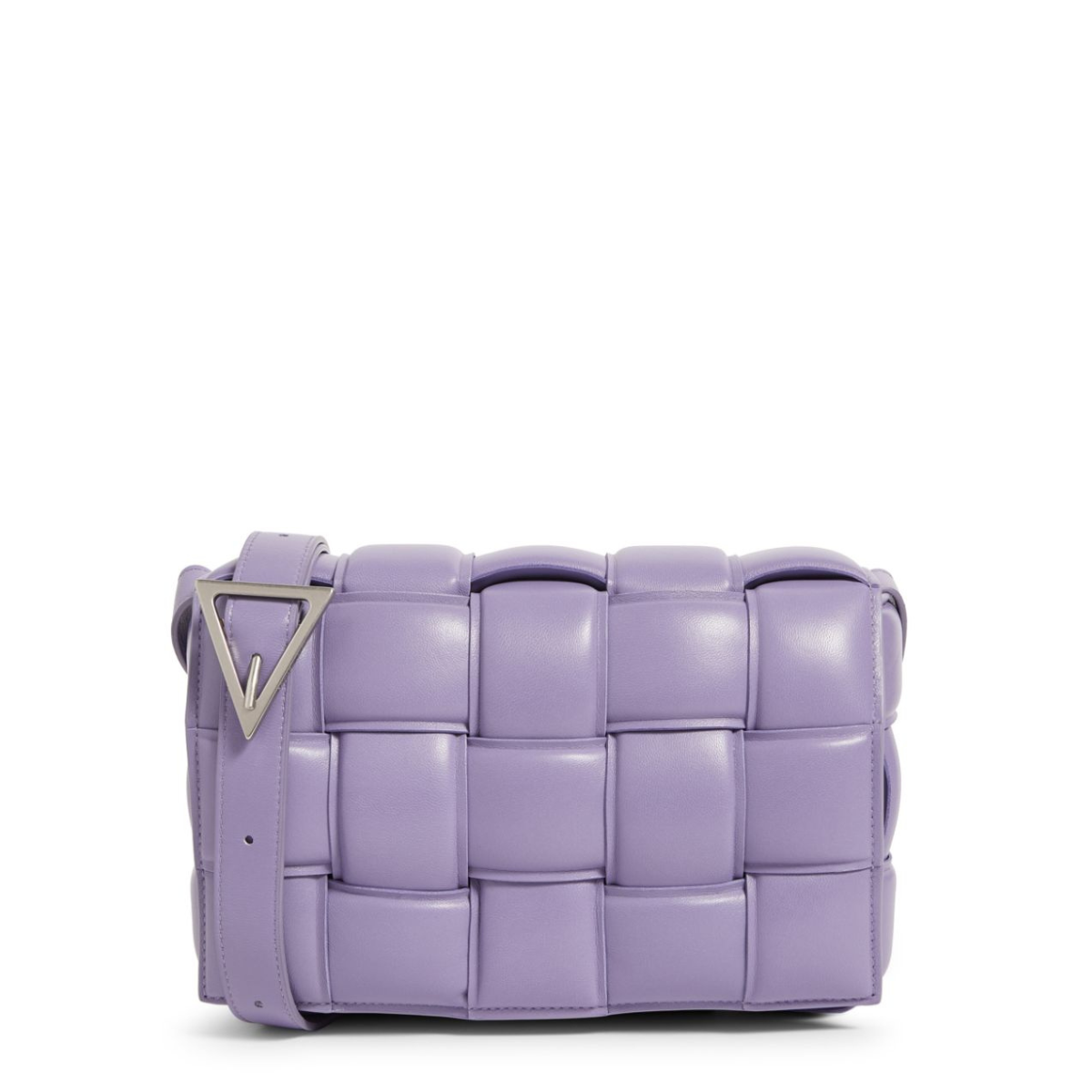 Bolsa Bottega Veneta Padded Cassete Lilás