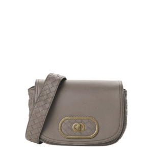 Bolsa Bottega Veneta Nappa Intrecciato Cinza