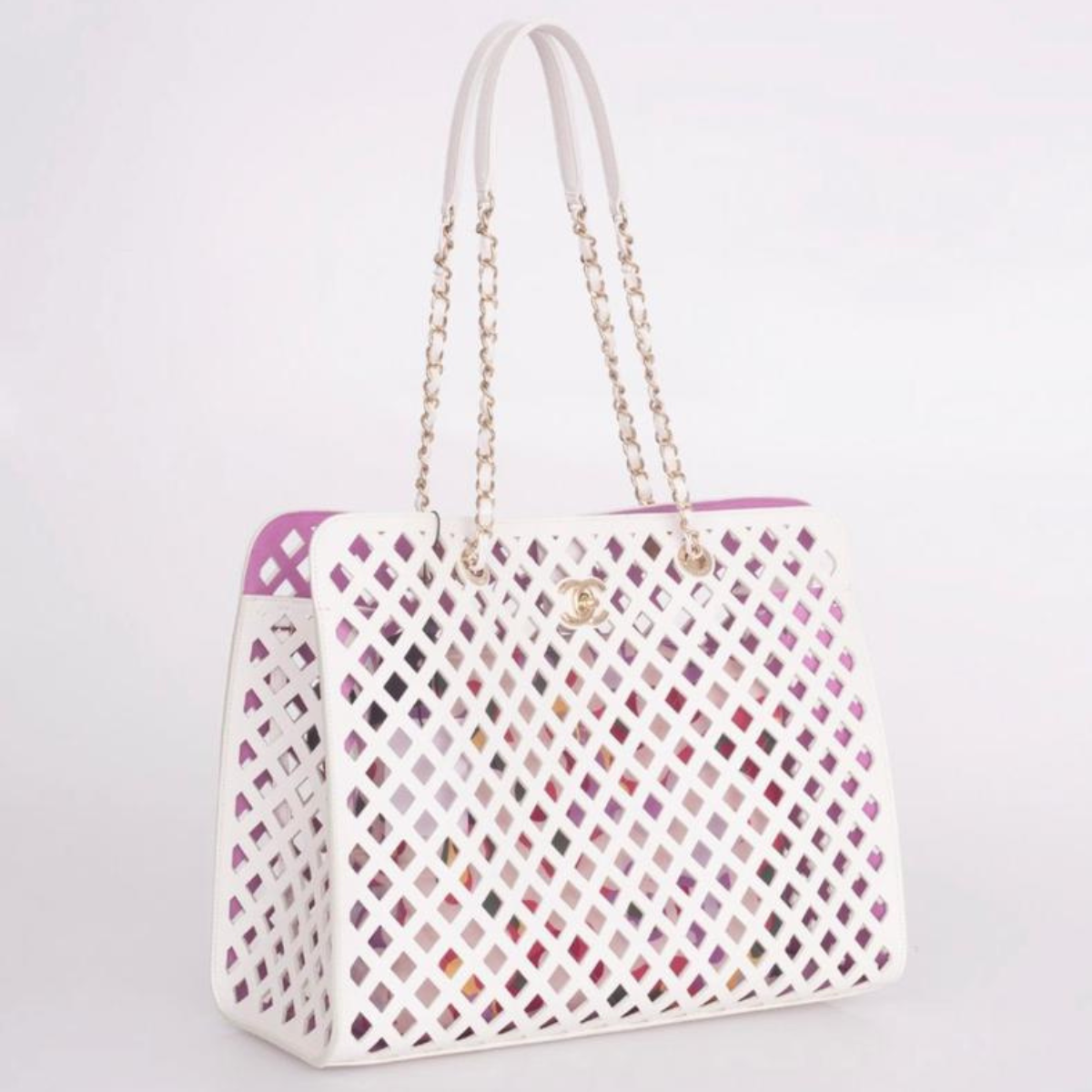 Bolsa Chanel See Through Shopping