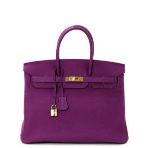 Bolsa Hermès Birkin 35 Roxa