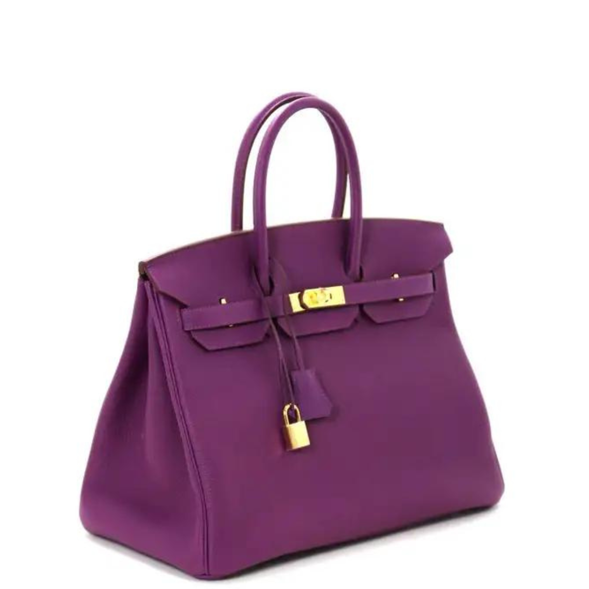 Bolsa Hermès Birkin 35 Roxa