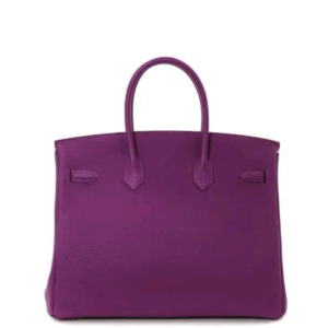 Bolsa Hermès Birkin 35 Roxa