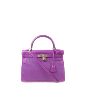 Bolsa Hermès Kelly 32 Roxa