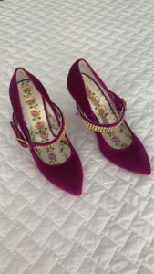 Sapato Gucci Scarpin Vinho Tam. 39