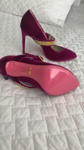 Sapato Gucci Scarpin Vinho Tam. 39