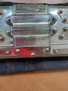 Clutch Gucci Prata