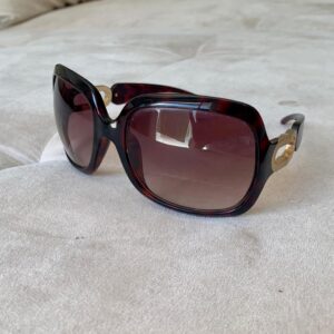 Óculos Jimmy Choo Tartaruga Roxo Marge/S
