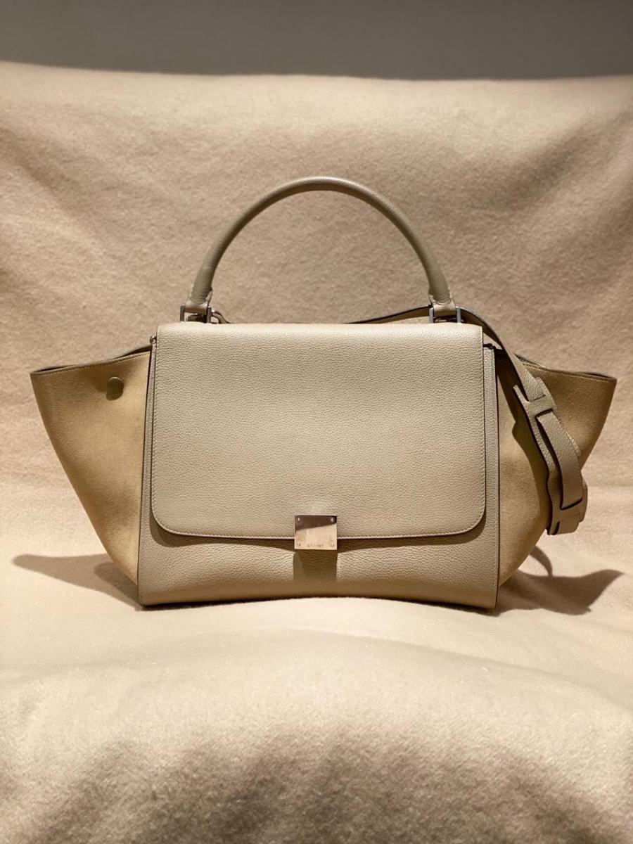 Bolsa Céline Trapeze Bege