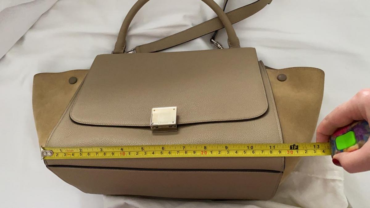 Bolsa Céline Trapeze Bege