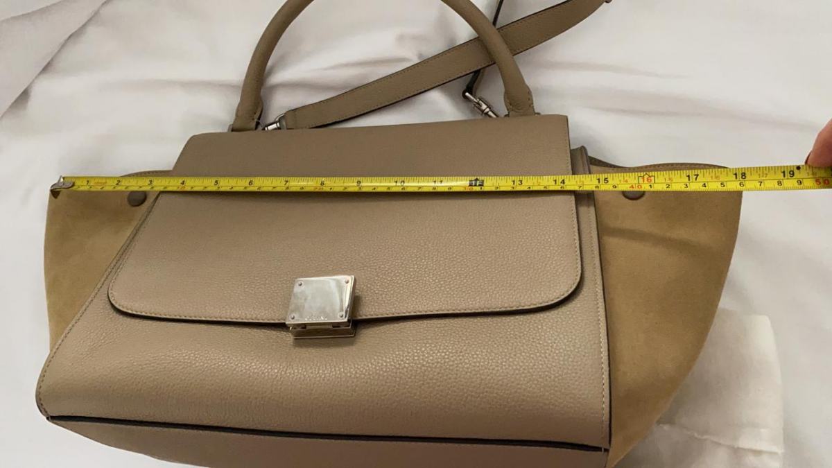 Bolsa Céline Trapeze Bege
