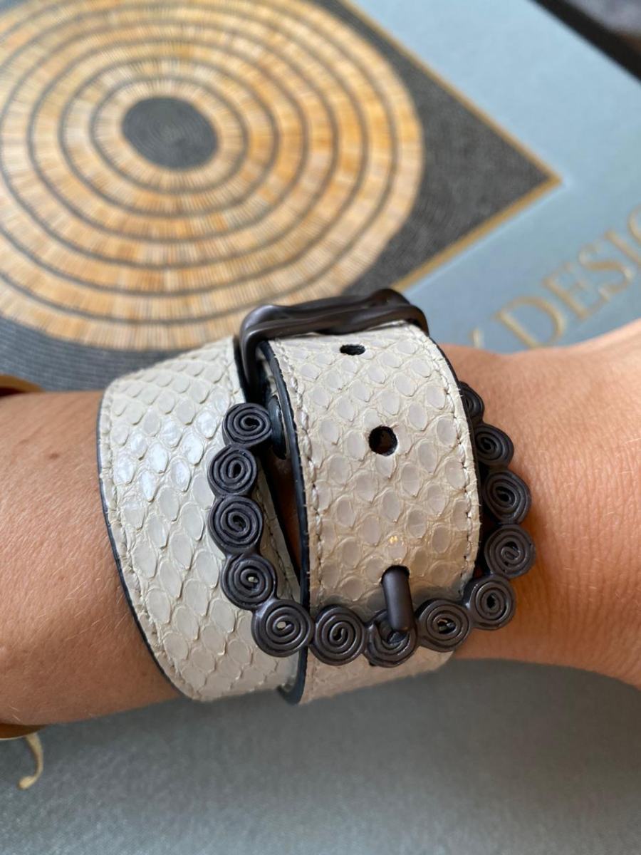 Pulseira Bottega veneta Fivelada e phytton