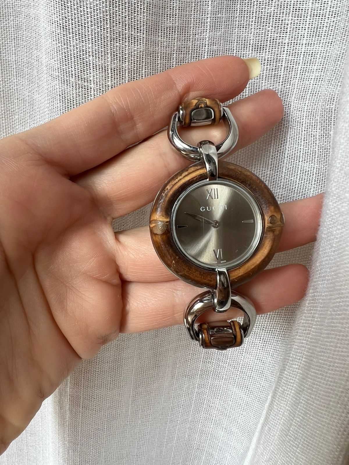 Relógio Gucci Bamboo Brown Sun