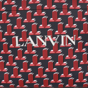 BOLSA LANVIN TOTE AZUL MONOGRAMA
