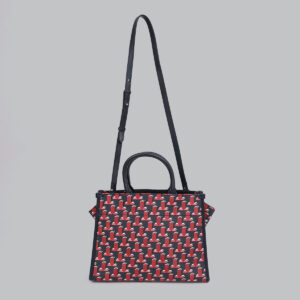 BOLSA LANVIN TOTE AZUL MONOGRAMA
