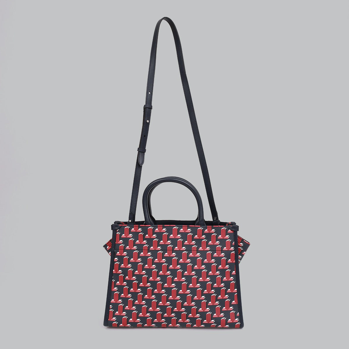 BOLSA LANVIN TOTE AZUL MONOGRAMA