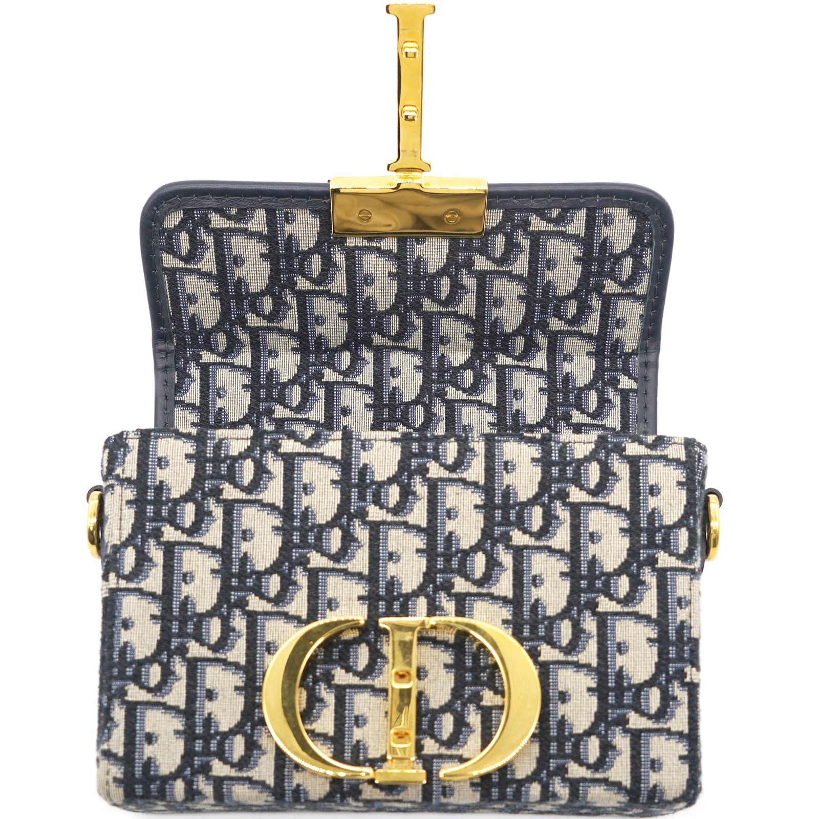 Bolsa Dior 30 Montaigne Pequena Azul