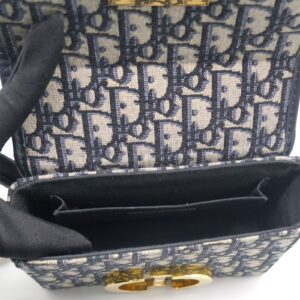 Bolsa Dior 30 Montaigne Pequena Azul