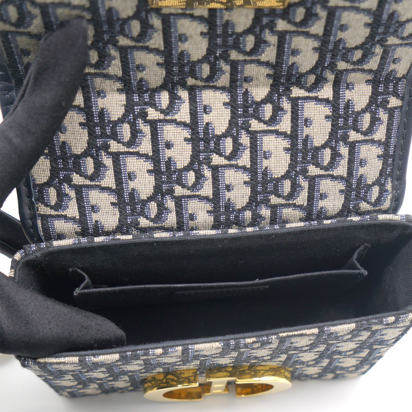 Bolsa Dior 30 Montaigne Pequena Azul