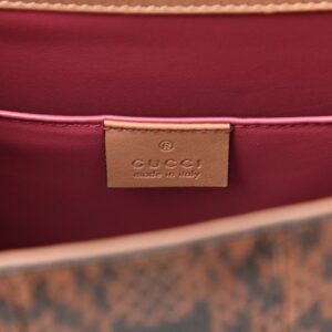 Bolsa Gucci Small Python Floral Médio