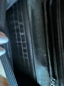 Bolsa Chanel TIMELESS CC WALLET ON CHAIN Café
