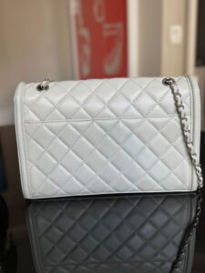 Bolsa Chanel Matêlasse Cinza