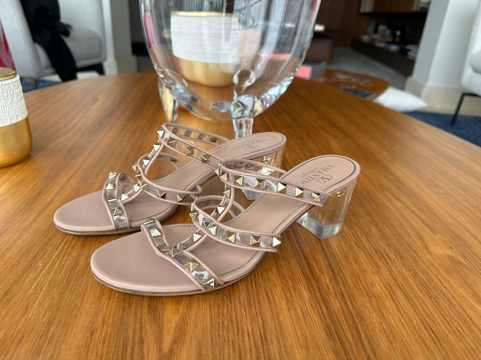 Sandalia Valentino Studs Tam. 36,5 Br