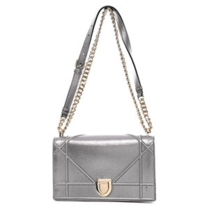 Bolsa Christian Dior Diorama Prata