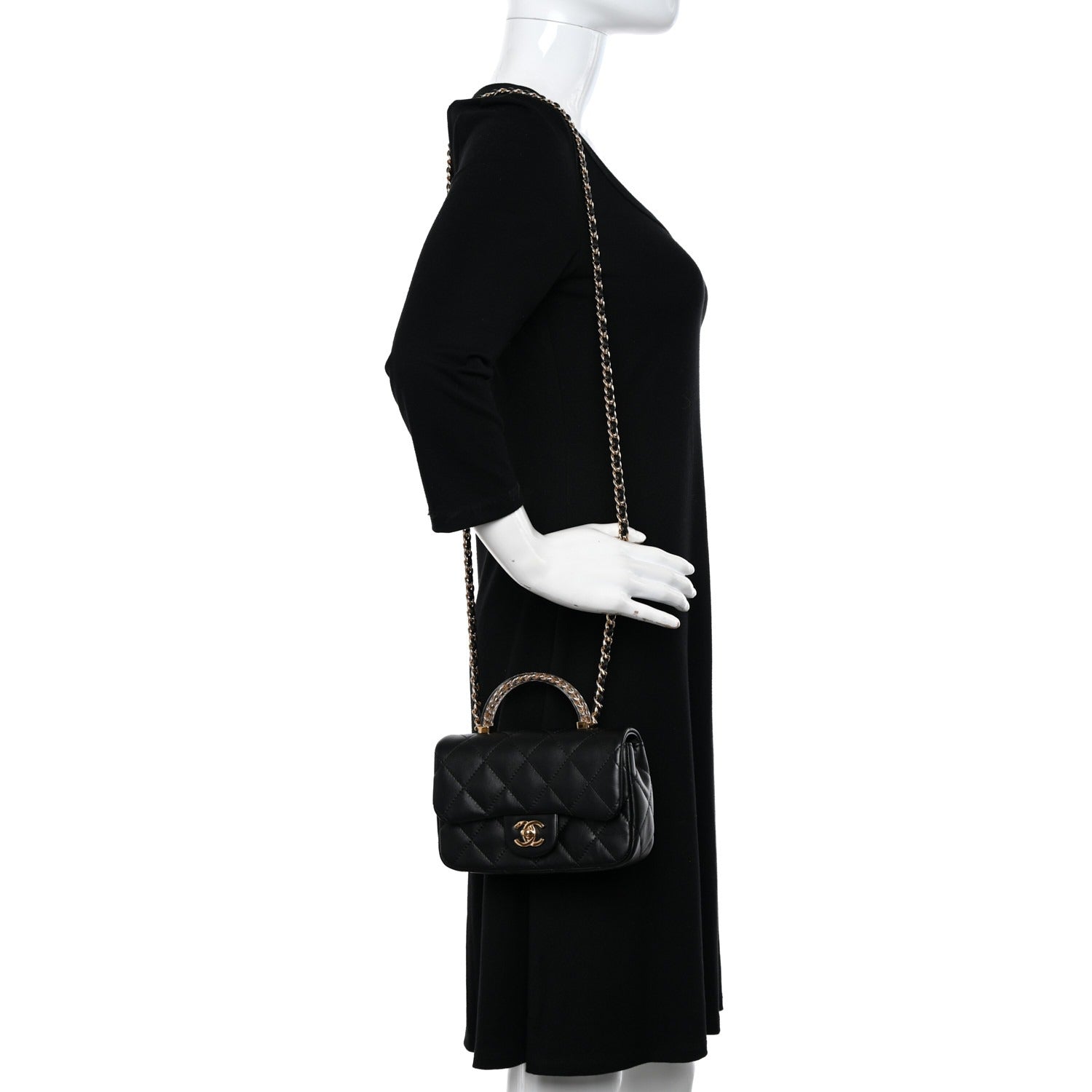 Bolsa Chanel Small preta