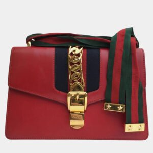 Bolsa Gucci Sylvie Vermelha