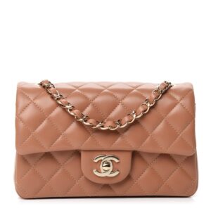 Bolsa Chanel Clássica Jumbo Caramelo
