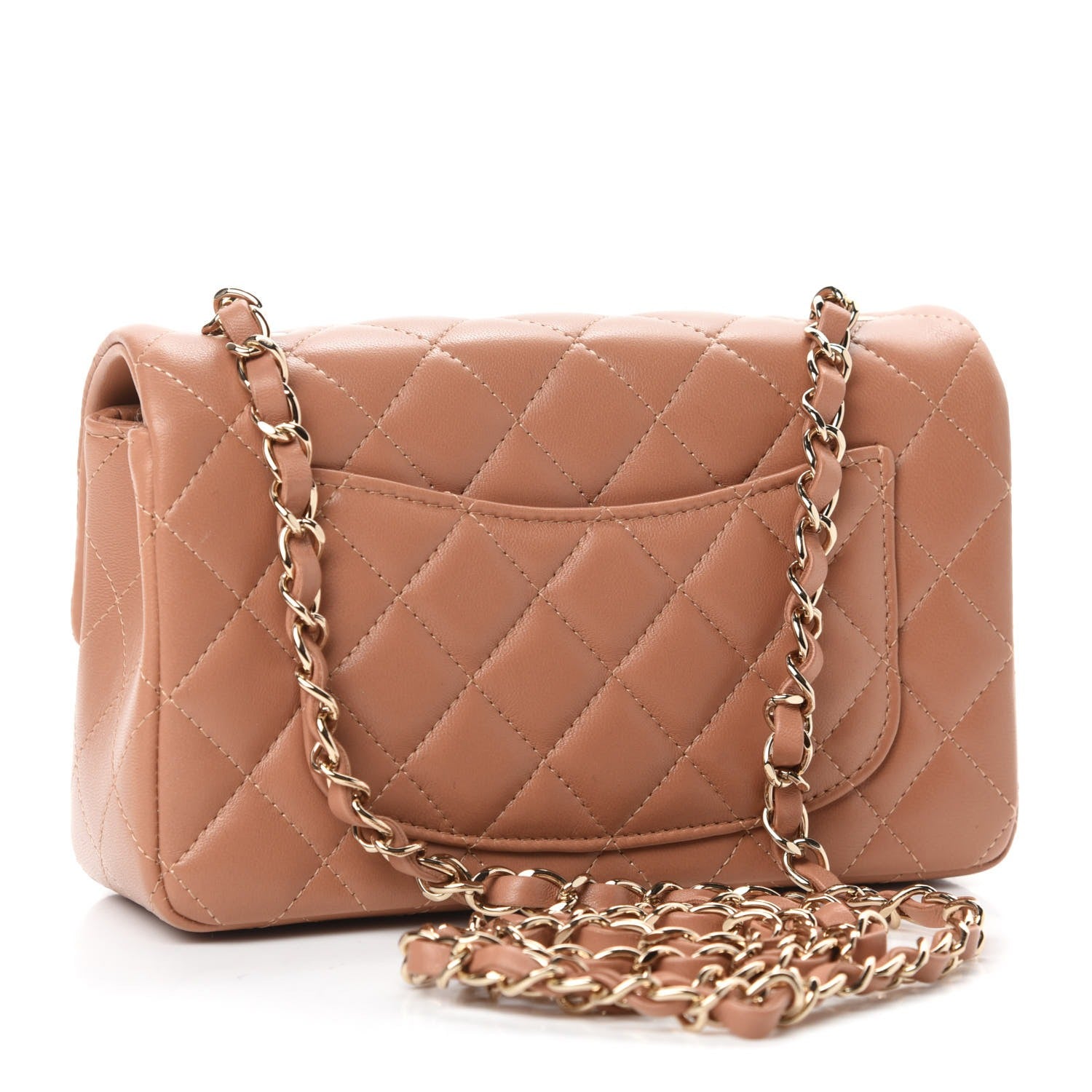 Bolsa Chanel Clássica Jumbo Caramelo