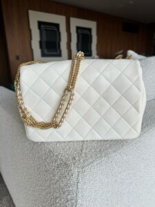 Bolsa Chanel Branca