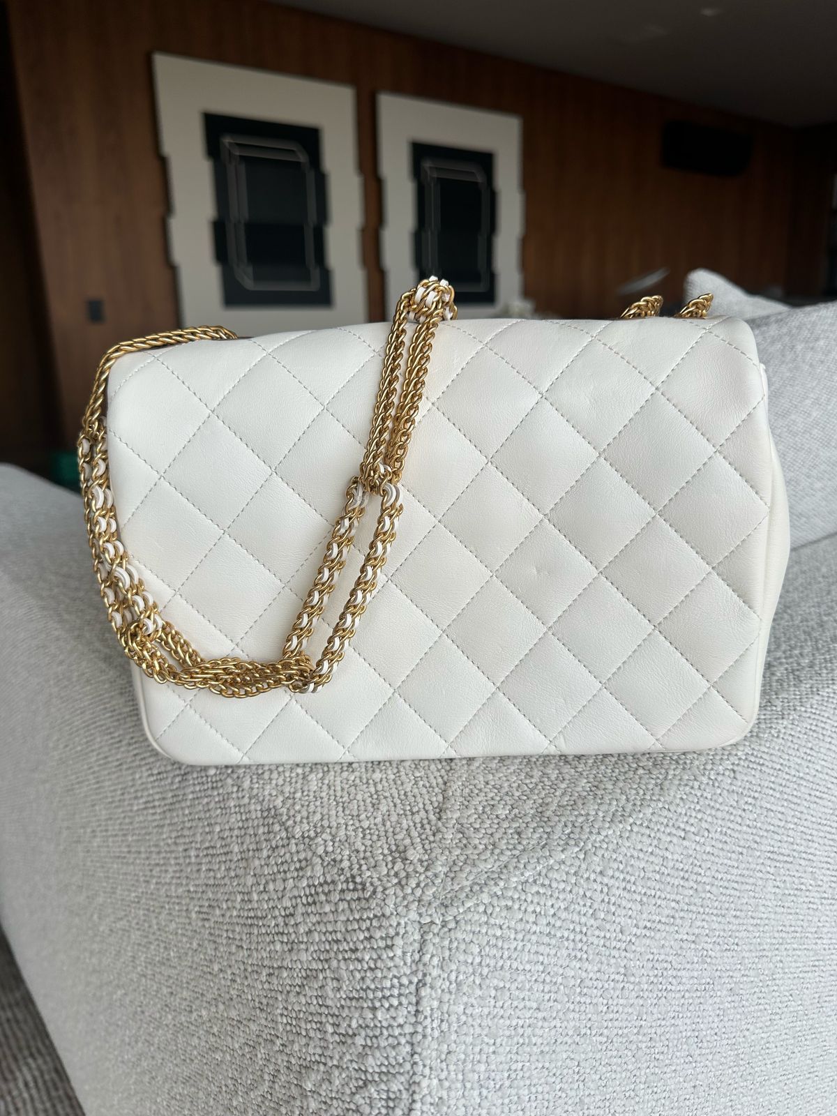 Bolsa Chanel Branca