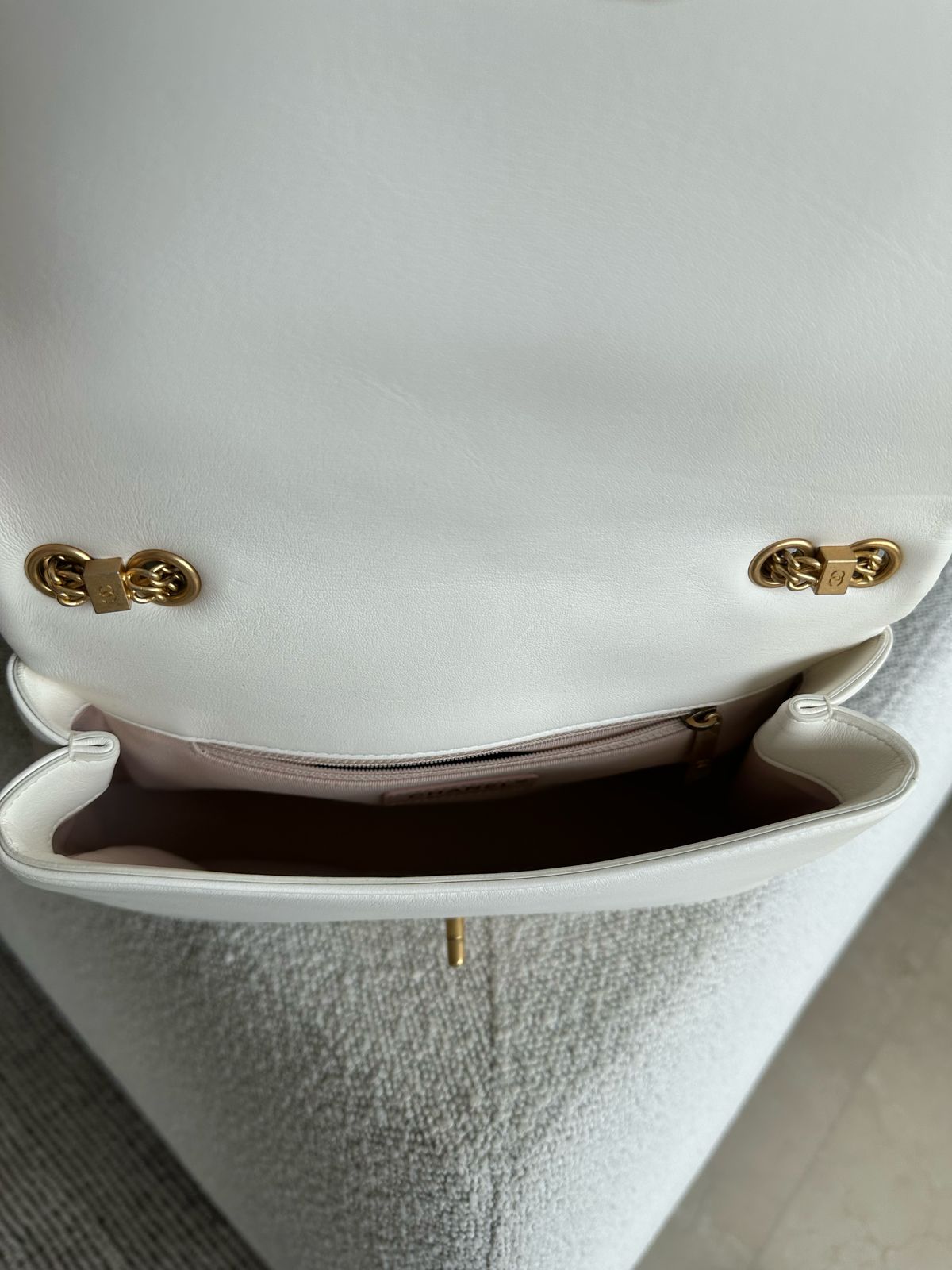 Bolsa Chanel Branca