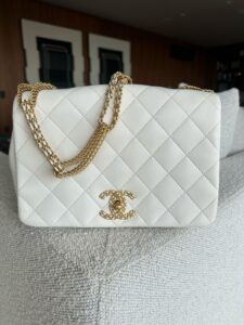 Bolsa Chanel Branca