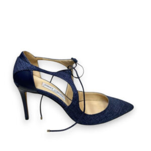 Scarpin Jimmy Choo Azul Tam. 37,5 br