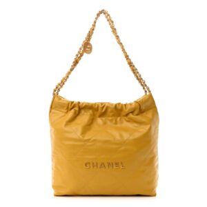 Bolsa Chanel 22 Mostarda