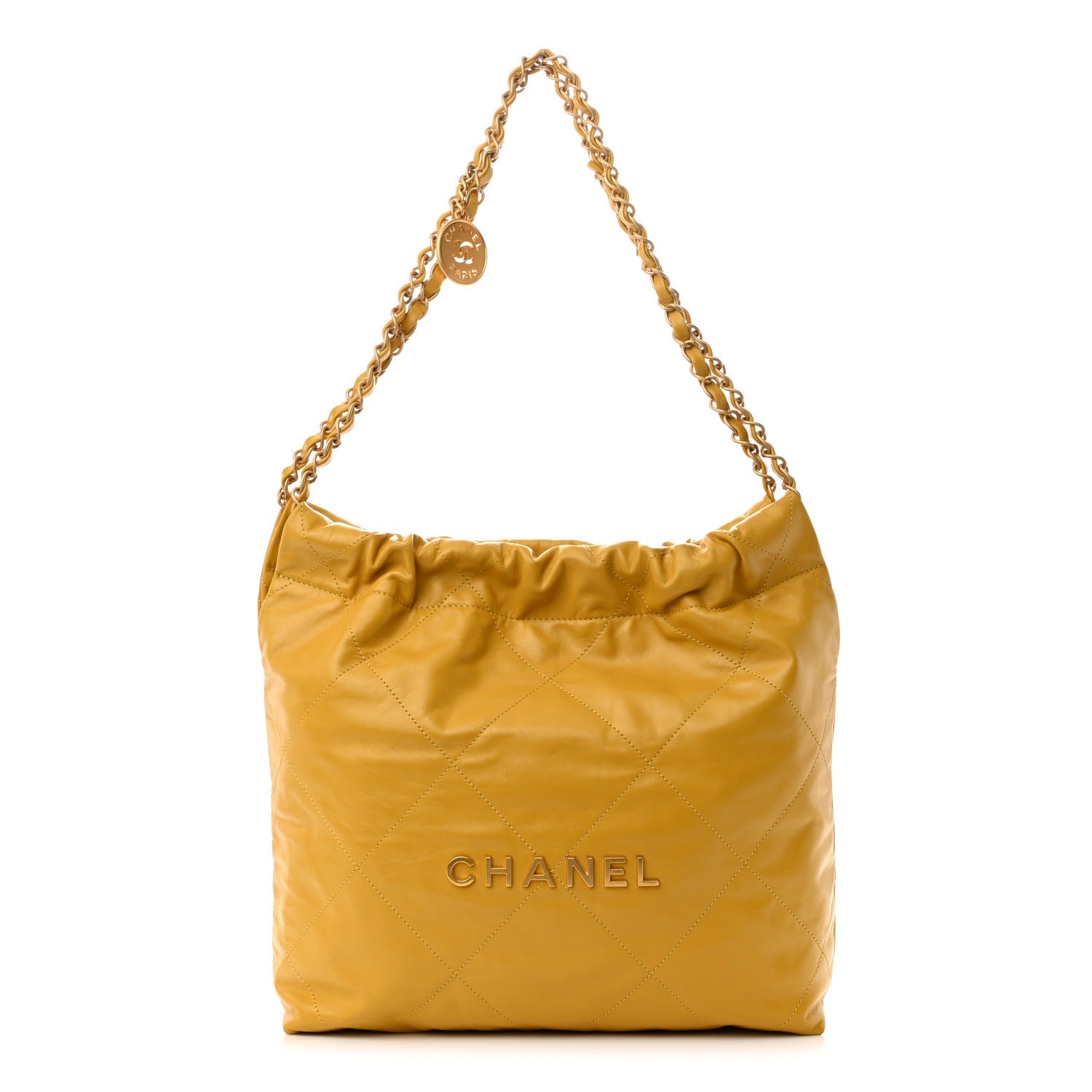 Bolsa Chanel 22 Mostarda