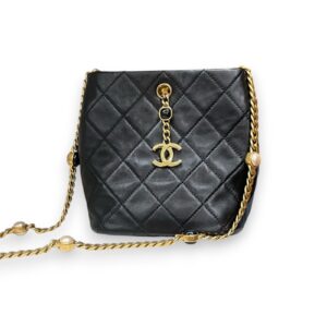 Bolsa Chanel Bucket Preta