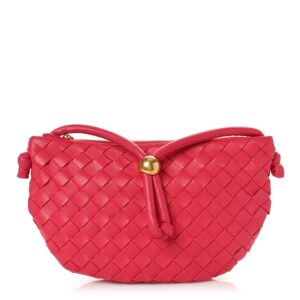 Bolsa Bottega Veneta Turn Pouch Rosa