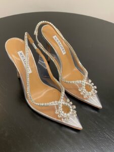 Scarpin Aquazzura Pedraria tam. 36 br