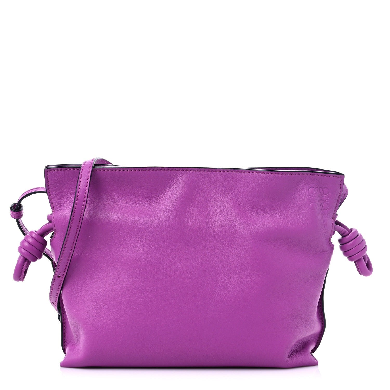 ⁠Bolsa Loewe Flamenco Roxo
