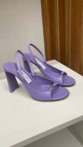 Sandália Jimmy Choo Lilás Tam. 35,5 br