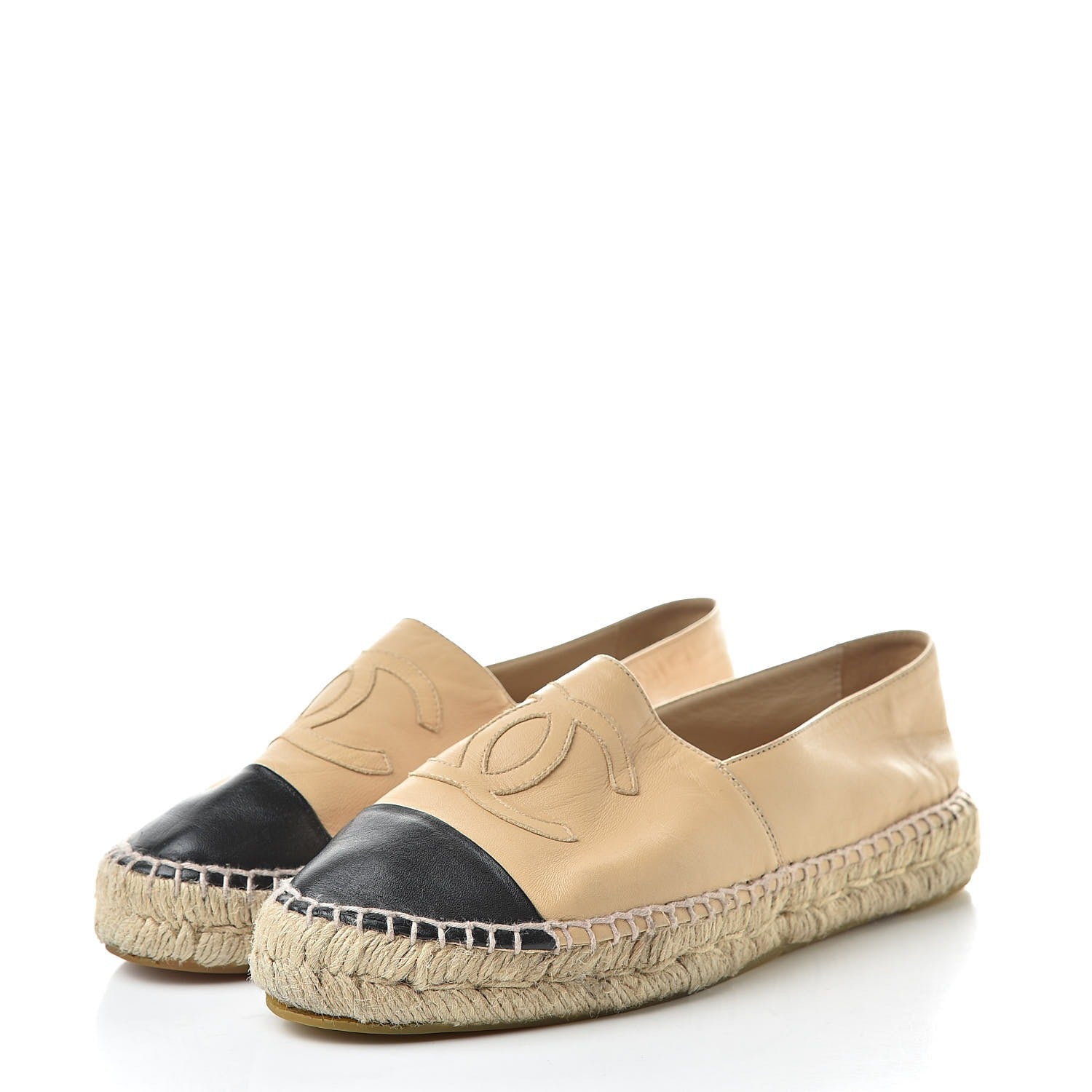 Espadrille Chanel Bege tam. 38 br