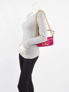 Bolsa Valentino VLogo Locò Rosa